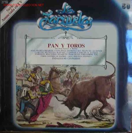Discos de vinilo: PAN Y TOROS. La Zarzuela n&ordm;50 - Foto 1