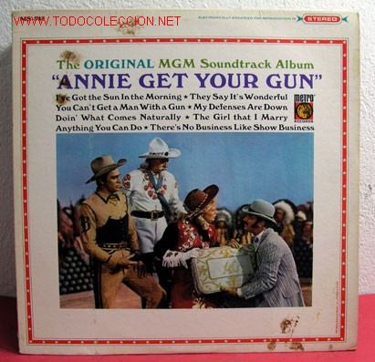 Discos de vinilo: ANNIE GET YOUR GUN     USA      LP33 - Foto 1