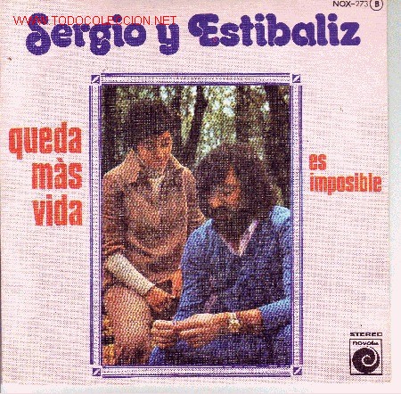 Discos de vinilo: sergio y estibaliz  disco single - Foto 1