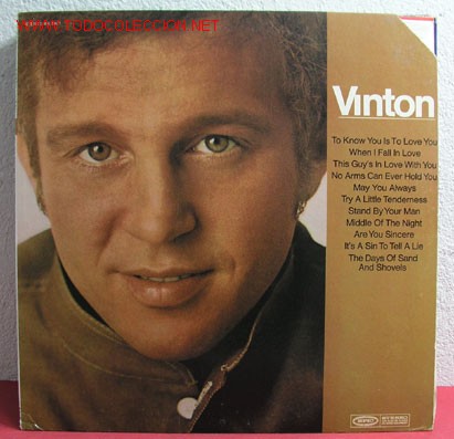 Discos de vinilo: BOBBY VINTON       ( VINTON )        USA     LP33 - Foto 1
