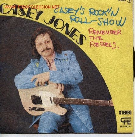 Discos de vinilo: Casey Jones - Casey&acute;s rock&acute;n&acute;roll show / Remember the rebels - Foto 1
