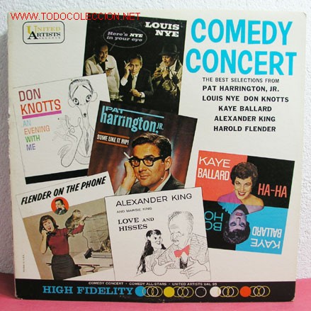 Discos de vinilo: COMEDY CONCERT        USA     LP33 - Foto 1