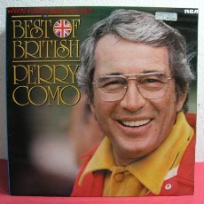 Discos de vinilo: PERRY COMO ( THE BEST OF BRITISH PERRY COMO ) 1977 LP33