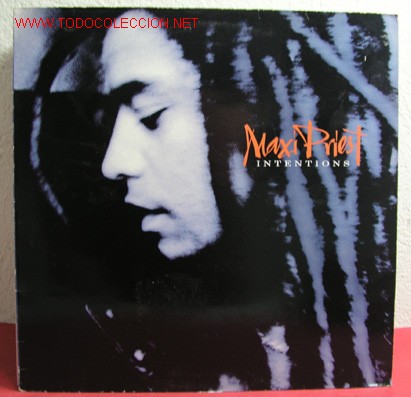 Discos de vinilo: MAXI PRIEST ( INTENTIONS ) 1986 LP33 - Foto 1