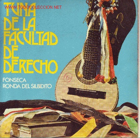 Discos de vinilo: TUNA DE LA FACULTAD DE DERECHO  DISCO SINGLE TUNA - Foto 1