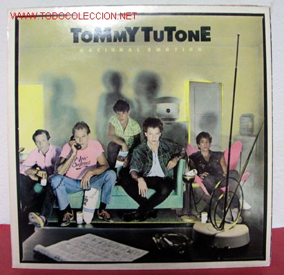 Discos de vinilo: TOMMY TUTONE ( NATIONAL EMOTION ) 1983 LP33 - Foto 1