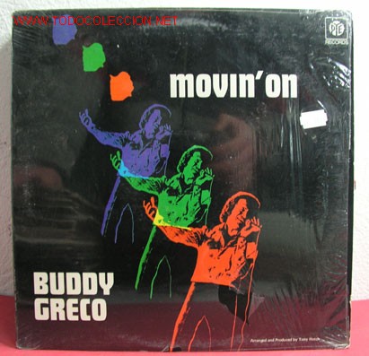 Discos de vinilo: BUDDY GRECO ( MOVIN ON ) 1973 LP33 - Foto 1