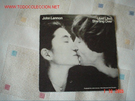 Discos de vinilo: Just like _(Starting over) - JOHN LENNON - Foto 1