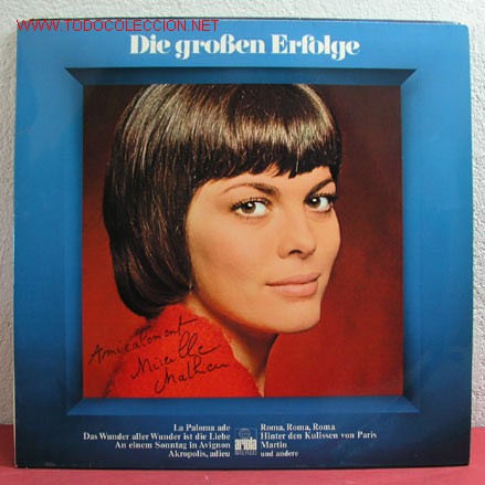 Discos de vinilo: MIREILLE MATHIEU ( DIE GROBEN ERFOLGE ) LP33 - Foto 1