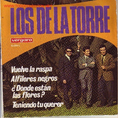 Discos de vinilo: LOS DE LA TORRE DISCO EP CUATRO CANCIONES - Foto 1