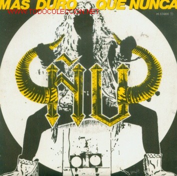 Discos de vinilo: &Ntilde;U - MAS DURO QUE NUNCA - SINGLE DE VINILO - HEAVY METAL ESPA&Ntilde;PL - C- 62