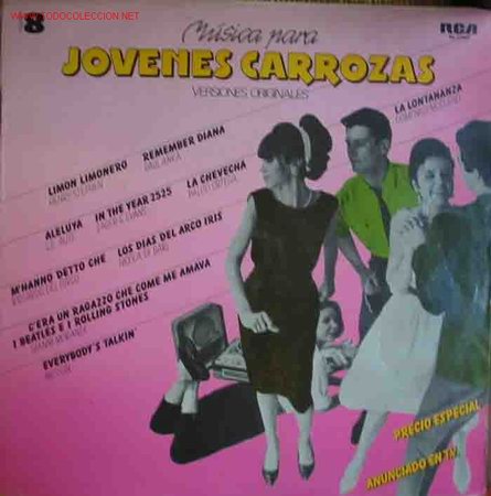 Discos de vinilo: M&uacute;sica para jovenes carrozas 8. RCA NL 43492