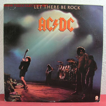 Discos de vinilo: AC/DC ( LET THERE BE ROCK ) USA-1977* - Foto 1