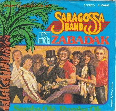 Disques de vinyle: UXV SARAGOSSA BAND - SINGLE VINILO - CARA A: ZABADAK ; CARA B: SAMBA OLE, RUMBA OK - A&Ntilde;O 1979