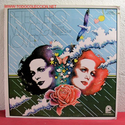 Discos de vinilo: PETER NERO ( WIVES & LOVERS ) USA-1976 LP33 - Foto 1