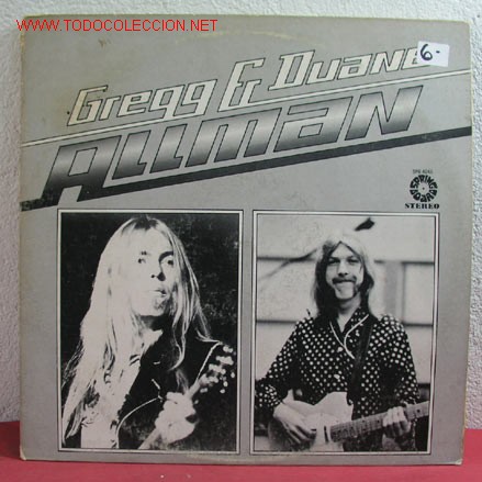 Discos de vinilo: GREGG & DUANE ALLMAN USA LP33 - Foto 1