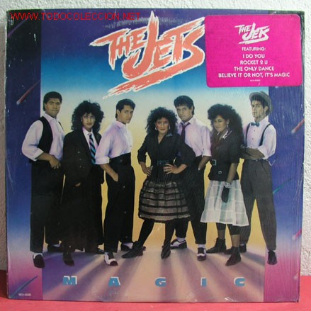 Discos de vinilo: THE JETS ( MAGIC ) 1987-USA LP33 - Foto 1
