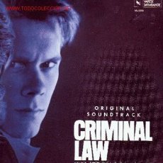 Discos de vinilo: LEY CRIMINAL (CRIMINAL LAW) MUSICA JERRY GOLDSMITH DISCO LP BANDA SONORA. Lote 26252573