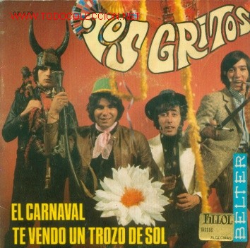 Discos de vinilo: LOS GRITOS - EL CARNAVAL - SINGLE DE VINILO C-46