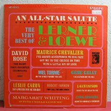 Discos de vinilo: THE VERY BEST OF LERNER & LOEWE ''MAURICE CHEVALIER, GENE KELLY, MEL TORME, LESLIE CARON...''