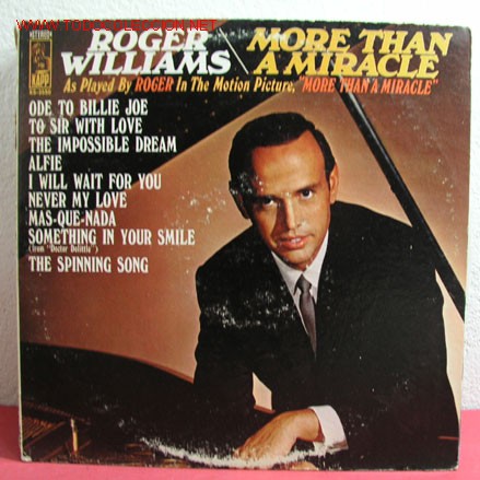 Discos de vinilo: ROGER WILLIAMS ( MORE THAN A MIRACLE ) USA LP33 - Foto 1