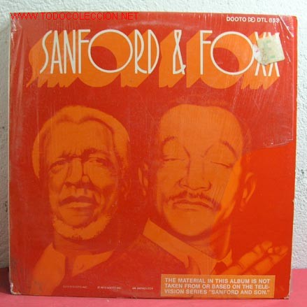 Discos de vinil: SANFORD & FOXX  ''DOOTSIE WILLIAMS'' foremost authority on American Humor         1972        LP33