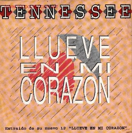 Disques de vinyle: TENNESSEE- LLUEVE EN MI CORAZON SINGLE VINILO PROMOCIONAL EDITADO POR EMI EN 1991