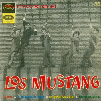 Discos de vinilo: LOS MUSTANG - BEATLES COVERS - I SHOULD HAVE KNOW BETTER & A WORLD WITHOUT LOVE - EP DE VINILO C-46