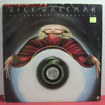 Discos de vinilo: RICK WAKEMAN ( NO EARTHLY CONNECTION ) 1976 LP33 - Foto 1