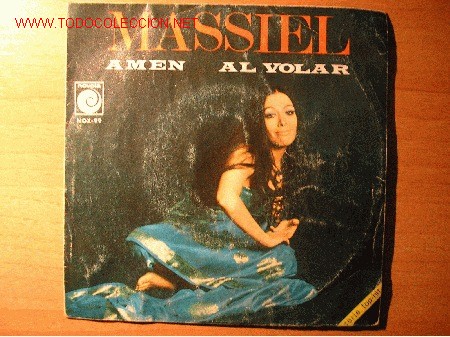 Discos de vinilo: MASSIEL  Am&eacute;n / Al volar  single 1969 - Foto 1