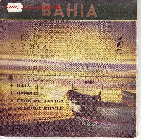 Discos de vinilo: TRIO SURDINA DISCO EP - Foto 1