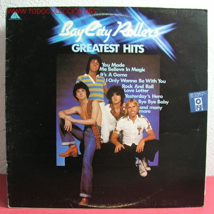 Discos de vinilo: BAY CITY ROLLERS ( GREATEST HITS ) 1975 LP33 - Foto 1
