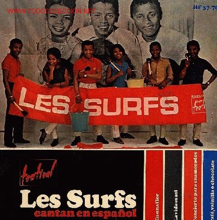 Discos de vinilo: LES SUFS - EN UNA FLOR + 3 E.P. RARO EDITADO POR HISPAVOX EN 1966 CANTAN EN ESPA&Ntilde;OL