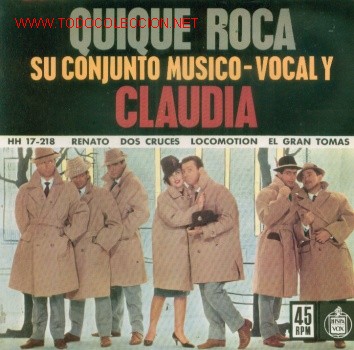 Discos de vinilo: QUIQUE ROCA Y SU CONJUNTO - RENATO - EP DE VINILO MUY RARO
