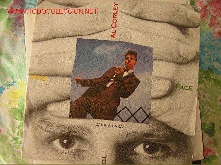 Discos de vinilo: AL CORLEY  Face to face / Show her everything  SINGLE 1986 - Foto 1