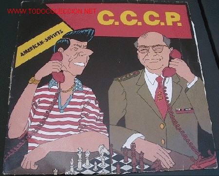 Discos de vinilo: C.C.C.P.  - american soviets - Foto 1