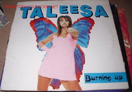 Discos de vinilo: taleesa - burning up - Foto 1