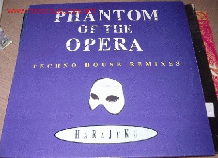 Discos de vinilo: phantom of the opera - harajuku - Foto 1