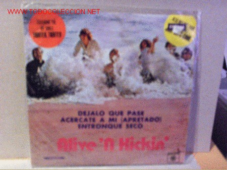 Discos de vinilo: ALIVE &acute;N KICKIN&acute; ---- JUST LET IT COME - Foto 1