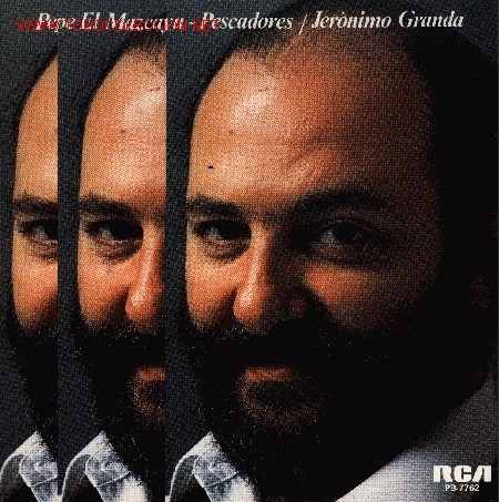 Vinyl-Schallplatten: JERONIMO GRANDA-PEPE EL MARZCAYU + PESCADORES SINGLE  PROMOCIONAL RCA  1982