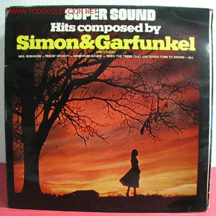Discos de vinilo: HITS COMPOSED BY  SIMON - GARFUNKEL AND OTHERS            LP33 - Foto 1