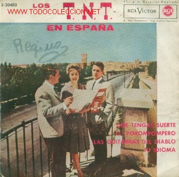 Discos de vinilo: LOS TNT - QUE TENGAS SUERTE - EP RARO DE VINILO