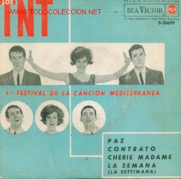 Discos de vinilo: LOS TNT - PAZ - EP RARO DE VINILO