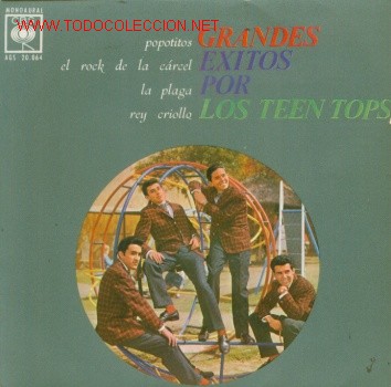 Discos de vinilo: LOS TEEN TOPS - POPOTITOS - EP DE VINILO C-46