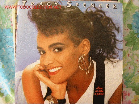 Discos de vinilo: TRACY SPENCER Love is like a game 1987 single - Foto 1