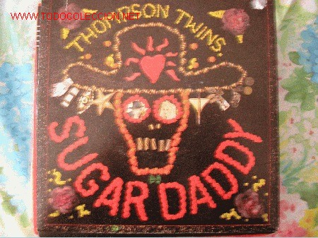 Discos de vinilo: THOMPSON TWINS  Sugar daddy / Monkey man  single  1989 - Foto 1