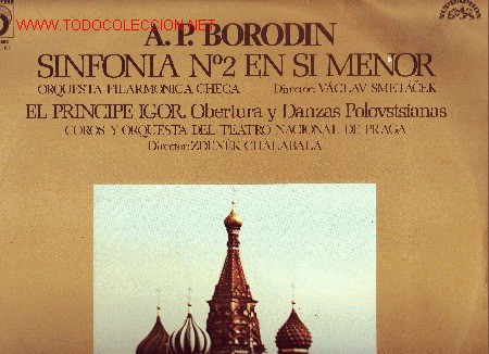 Discos de vinilo: ALEXANDER BORODIN DISCO LP CLASICA - Foto 1
