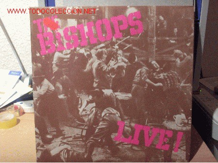 Discos de vinilo: THE BISHOPS -  LIVE -  10 INCH - PULGADAS - Foto 1