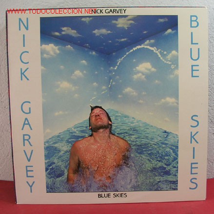 Discos de vinilo: NICK GARVEY ( BLUE SKIES ) 1982 LP33 - Foto 1