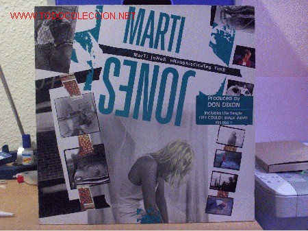 Discos de vinilo: MARTI JONES --- UNSOPHISTICATED TIME - Foto 1